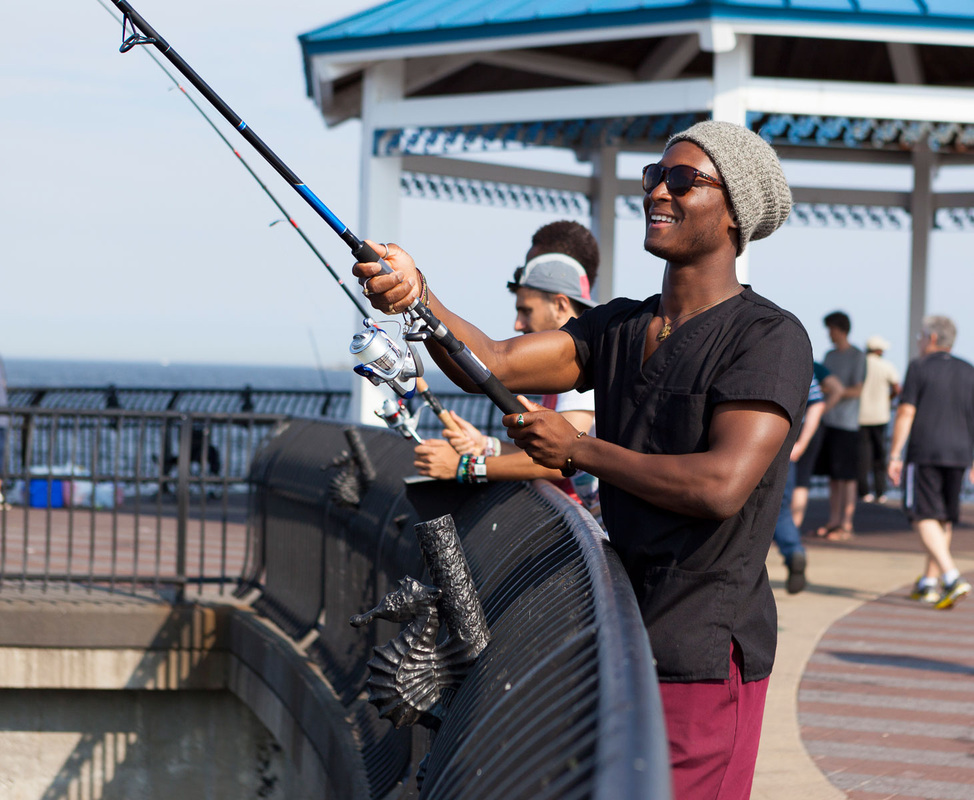 Ocean Breeze fishing rod holders